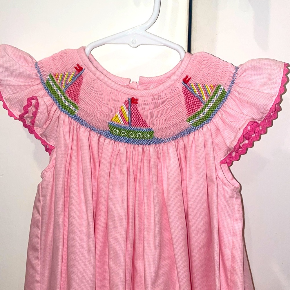 Worn once smocked dress